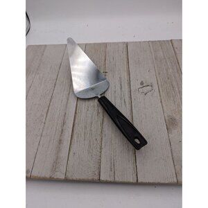 Vintage Ekco Chromium Cake Pie Spatula Server 10" Black Handle
